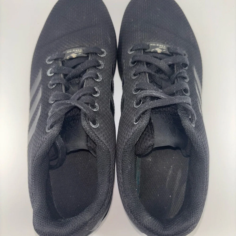 Adidas Torsion Flux Men’s Black Running Shoes Size 8
